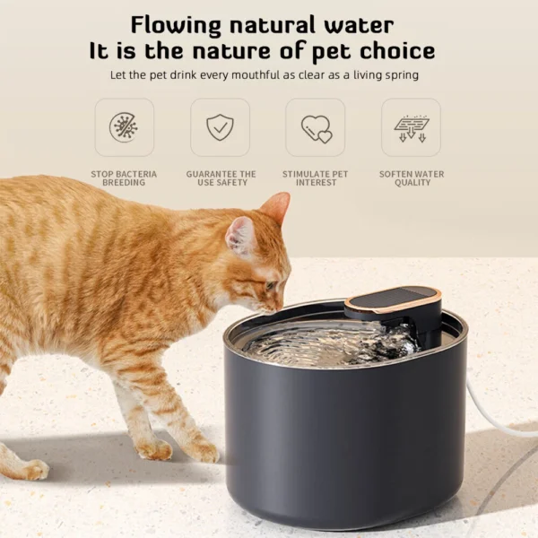 3L USB Pet Water Fountain - Image 2