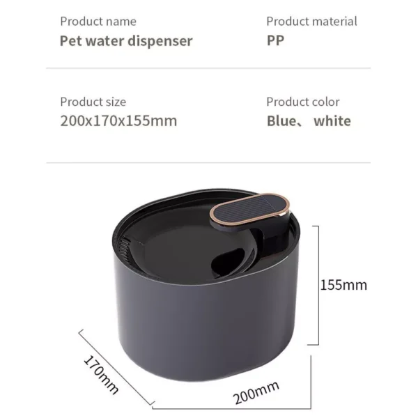 3L USB Pet Water Fountain - Image 3