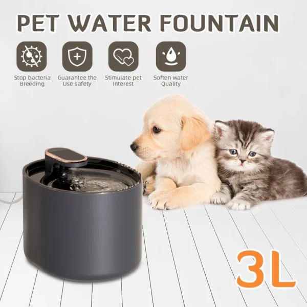 3L USB Pet Water Fountain - Image 4