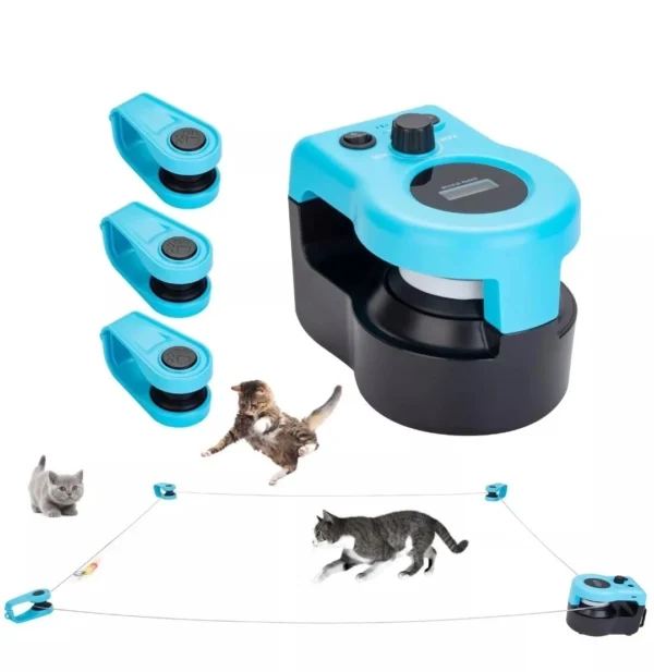 Upgraded Interactive Cat Toy for Indoor Cats